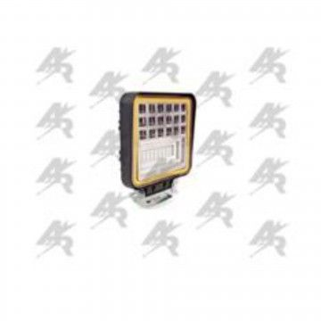 FAROL DE TRABALHO QUADRADO 126W  10-30V  3780LM  6000K