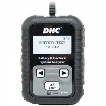 TESTE DIGITAL DE BATERIA E SISTEMA ELETRICO