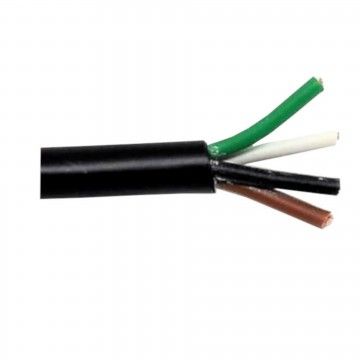 CABO REDONDO  4X1 mm PRETO (50M)