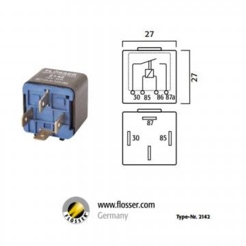 RELEY 12VTS-30A    4-Terminais