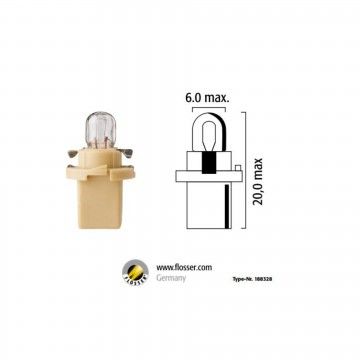 SUPORTE LAMPADA 24V 1,2W EBS-N10 BEIGE