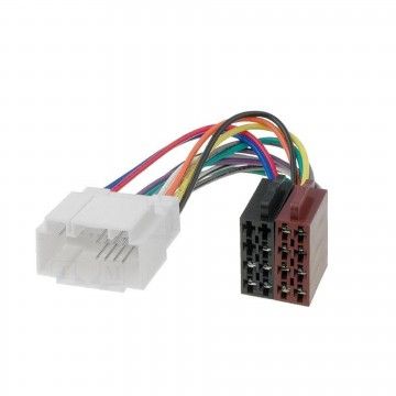 Adaptador autoradio ISO femea - MITSUBISHI 2007