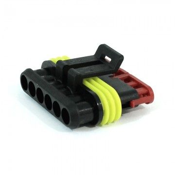 CONECTOR MACHO 6VIAS