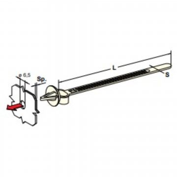 ABRAADEIRA COM PITAO  140mm
