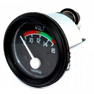VOLTIMETRO 8V-16V  52MM
